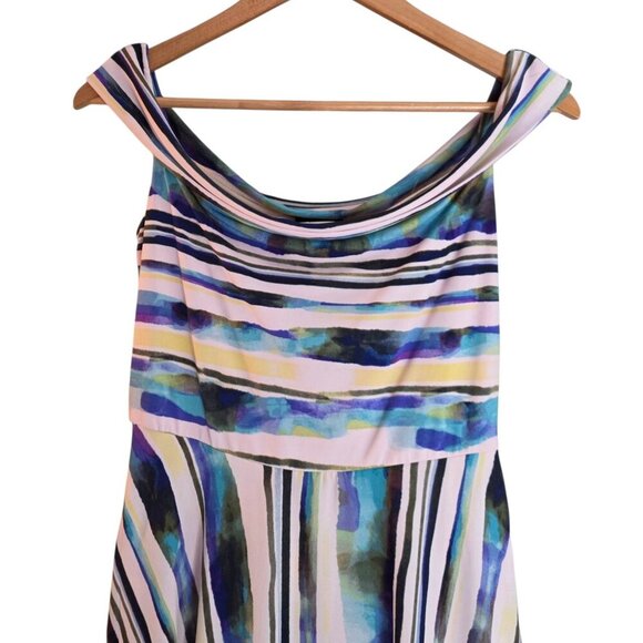 Women's - ECI New York Handkerchief Hem Dress, Size 6 - Picture 2 of 8